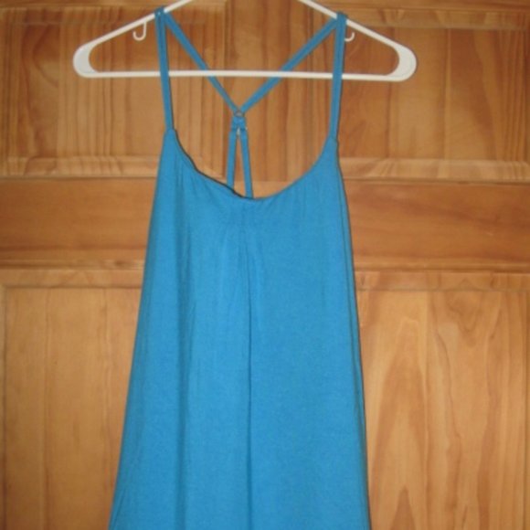 Fashions Best Kept Secret Bra Tops Blue Dress With Built in Bra - Picture 1 of 4